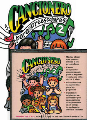 Cancionero para preescolares 2 (CD)