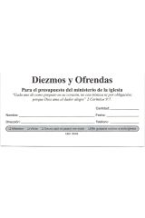 Sobres grande de ofrenda (500)