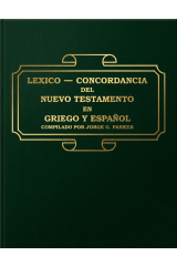Léxico concordancia del Nuevo Testamento en griego y español.