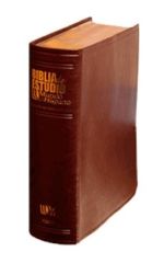 Biblia de Estudio Mundo Hispano (Piel Europea)